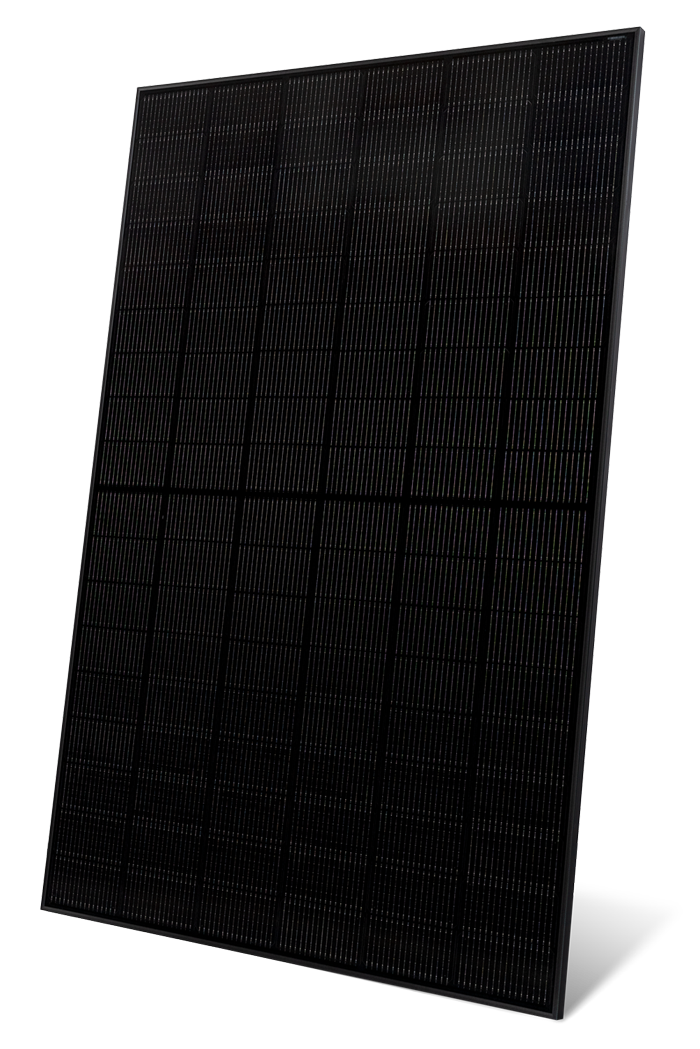 Die Solaranlage Amperes.SolarPro 445 in der Seitenansicht